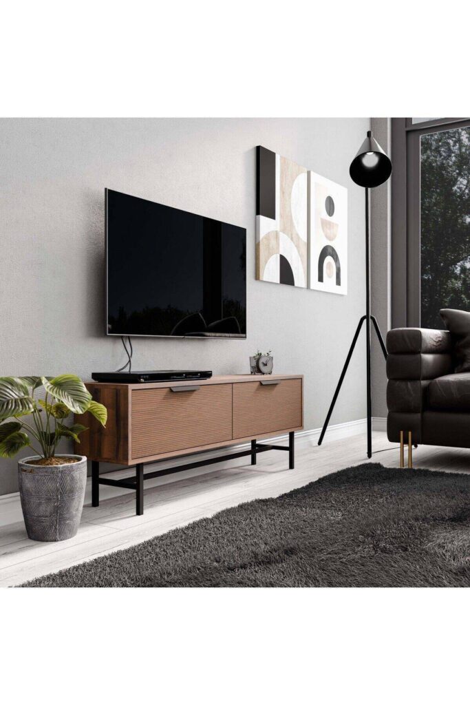 Έπιπλο Τηλεόρασης 4012 Blanco, 50 x 138 x 29,5 εκ., All4home